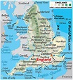 Mapas de Inglaterra - Atlas del Mundo