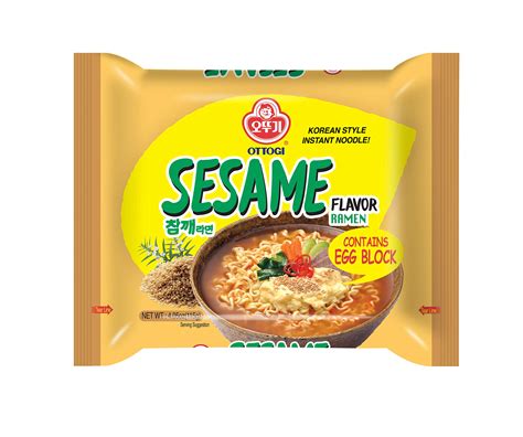 Buy Ottogi Sesame Flavor Ramen Korean Style Instant Noodle Contains
