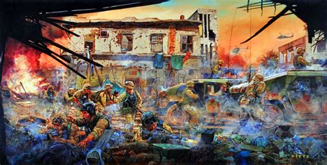 Task Force Ranger By James Dietz Military Artwork War Art Military Art