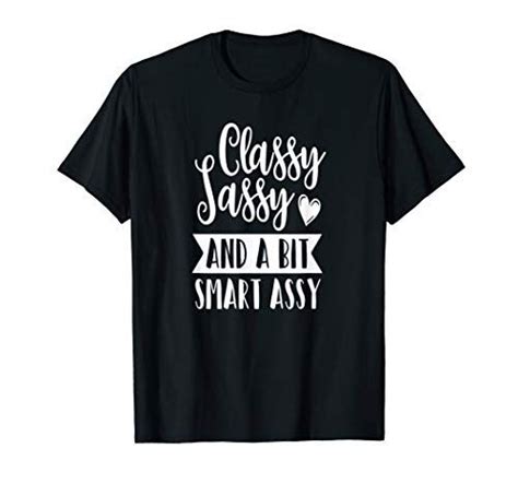 Classy Sassy And A Bit Smart Assy Funny Womens T T Shirt Wahm Team