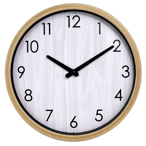 Westclox 32886o 12cn 12 Inch Wall Clock With Woodgrain Look Case