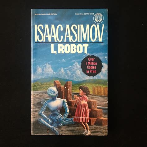 Isaac Asimov I Robot Del Rey Books 1984 Cover Art By Etsy