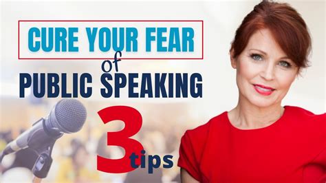 How To Cure A Fear Of Public Speaking Youtube