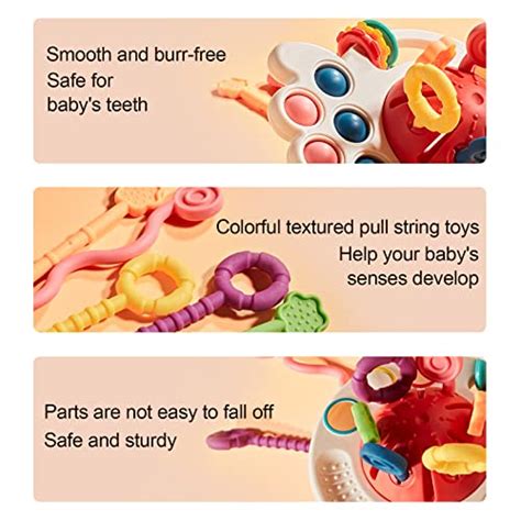 Pragym Baby Toys 6 To 12 Months Sensory And Montessori Toys For 1 Year