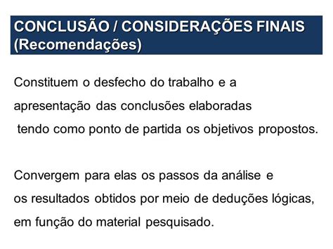 Exemplo De Considerações Finais