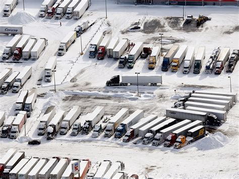 Aerial Images Of The Snowstorm In Buffalo