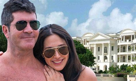 simon cowell and pregnant girlfriend lauren silverman ready to tie the knot in imminent beach