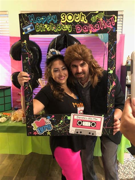 80s Photo Booth Frame Purchase On Fb Danelles Creations Or Instagram