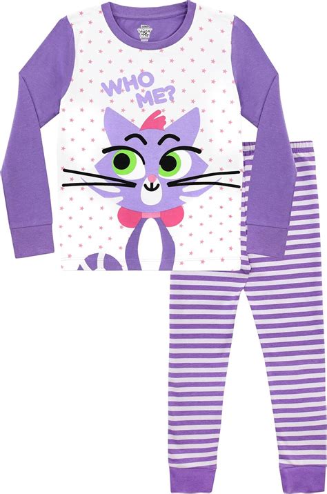 Disney Girls Puppy Dog Pals Pajamas Size 4 Purple Clothing