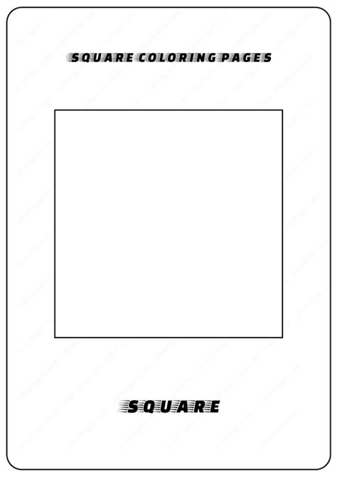 Square Coloring Pages Tramadol Colors