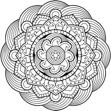Dibujos De Mandalas Para Colorear Relajarse Y Meditar Mandalas