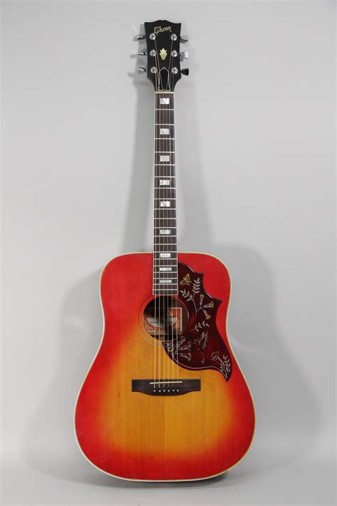 1978 gibson hummingbird sunburst guitars acoustic imperial vintage guitars