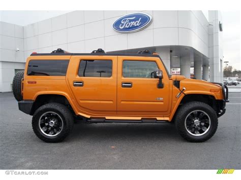 Fusion Orange 2006 Hummer H2 Suv Exterior Photo 60937408