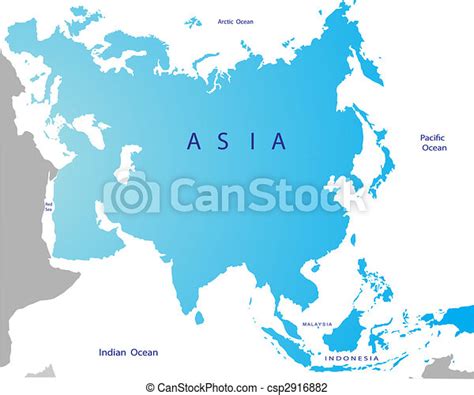 Political Map Of Eurasia Canstock
