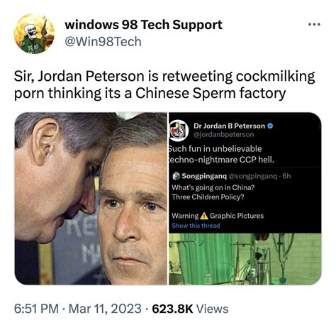 Jordan Peterson Dick Sucking Factory Tweet Meme Jordan Peterson S Chinese Sperm Factory