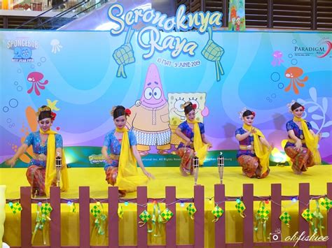 Oh Fish Iee Celebrate Raya With Spongebob Squarepants Paradigm Mall