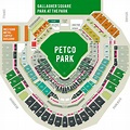 Petco Park Seating Chart - Map Your Padres Seat