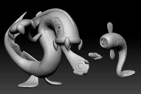 Pokemon Tynamo Eelektrik Eelektross 3d Model 3d Printable Cgtrader