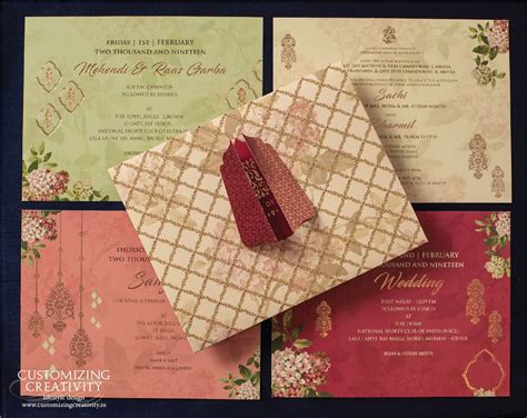 customized cards  unique wedding invitations customizing creativity