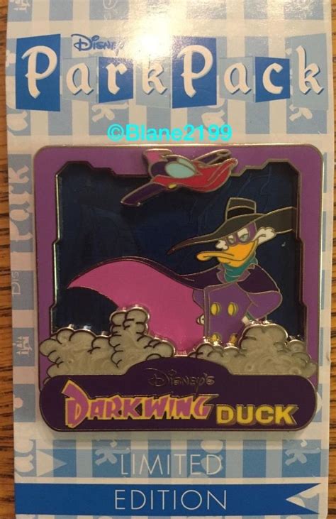Disney Darkwing Duck Layered Pin March 2016 Park Pack Le 500 Variation