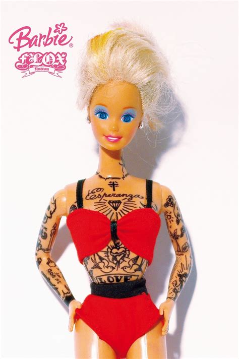 Pin It Barbie Barbie Pin Up Normal Barbie Bad Barbie Im A Barbie Girl Barbie Tattoo