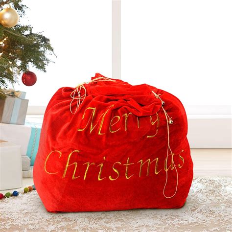 35″ X 31″ Santa Claus Christmas T Bag Candy Bags Wbelt By Choice