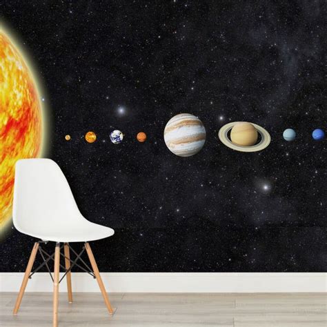 The Planets Space Square Wall Murals