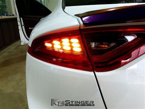 Kia Stinger Factory Led Turn Signal Taillight Set K8 Stinger Store