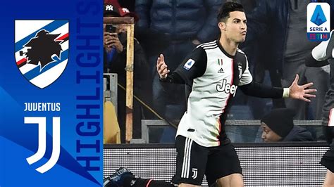 Dopo la qualificazione alla semifinale di coppa italia, la juventus domani alle ore 18 torna in campo per la «dal primo minuto in attacco partiranno ronaldo e morata. Sampdoria 1-2 Juventus | Ronaldo Header Wins It for the ...
