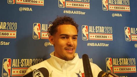 Atlanta Hawks Trae Young After First All Star Game Youtube