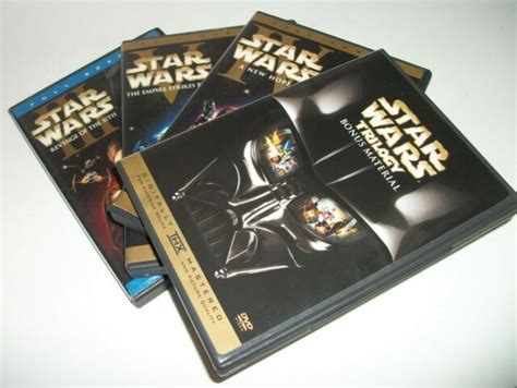 Star Wars Trilogy 4 Dvds Boxed Set Thx Mastered Lucasfilm Ebay