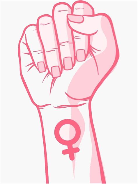 Girl Power Sticker By Livdawn In 2020 Girl Power Stickers Feminism