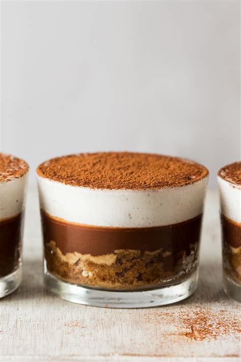 Vegan Tiramisu Jars Lazy Cat Kitchen