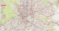 Plan et carte de bus et Búhos de Madrid : stations et lignes