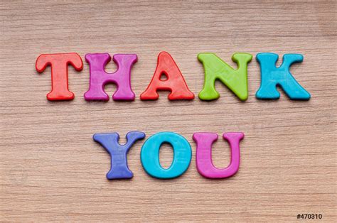 Thank You Message On The Background Stock Photo 470310 Crushpixel