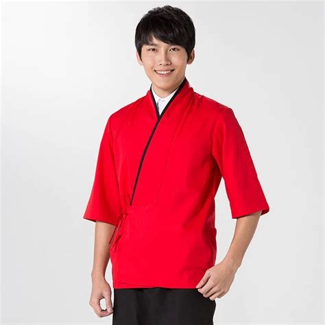 10a Japanese Chefs Kimono Japan South Korea Restaurant Sushi Work Clothing Uniforms Of The