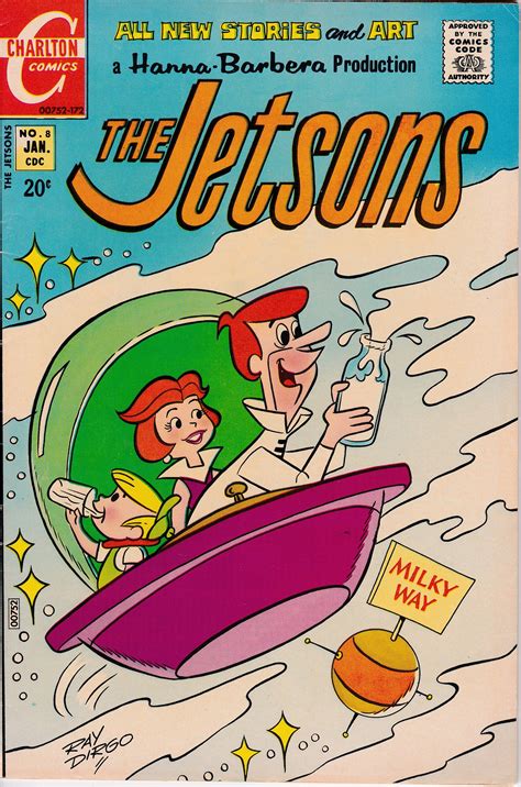 The Jetsons 8 January 1972 Charlton Comics Grade Vf Old Comic