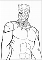 the black panther from avengers coloring pages