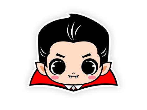 Cute Count Dracula Sticker By Alien3287 On Dribbble