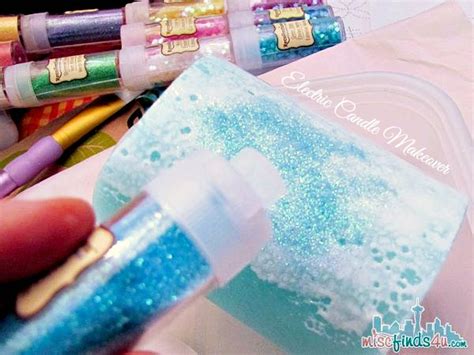 Glitter Candle Tutorial Add Some Sparkle To Flameless