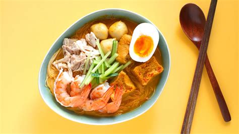 Various recipes of laksas have gained popularity in malaysia, singapore, and indonesia; Curry Laksa - Southeast Asian Recipes - Nyonya Cooking