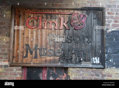 The Clink Prison Museum In Clink Street London Se1 England Stock Photo
