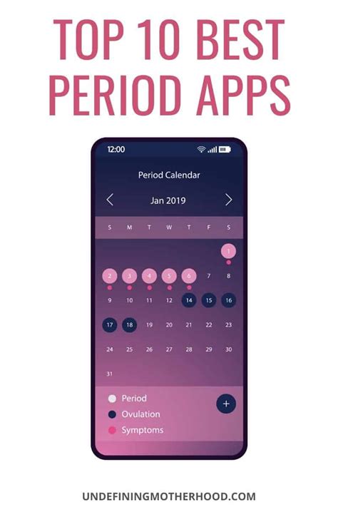 10 Best Period Tracking Apps Of 2022 Undefining Motherhood