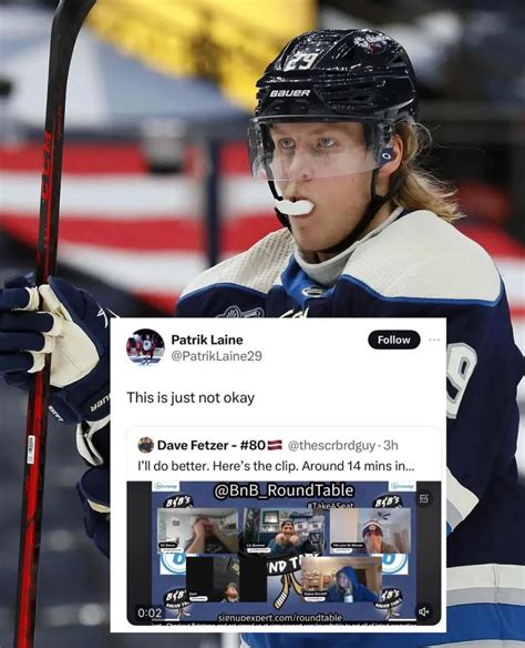 Patrik Laine Confronts Podcast Over Jokes Made About His Mental Well Being