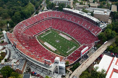 Georgia support staffer proposes on sanford stadium turf. Southern Football Report Stadium Countdown: #5 Sanford Stadium