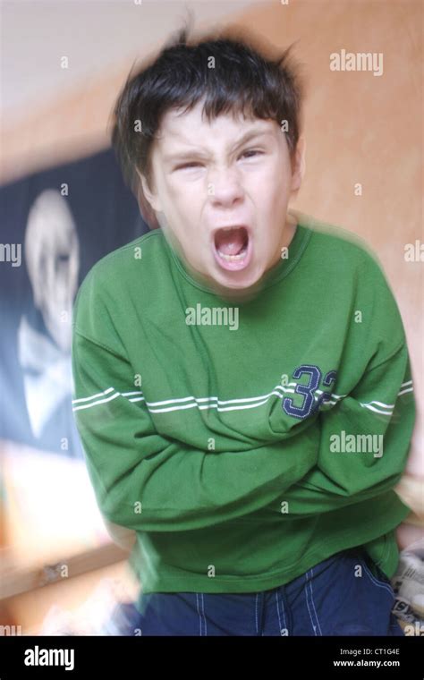 Hyperactive Child Stock Photo Alamy