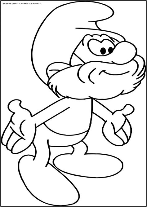 You can print or color them online at. Papa Smurf Magic Flute Smurf Free Printable Coloring Page ...