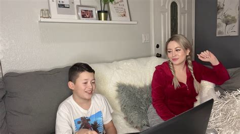Mom And Son First Video Were So Awkward Youtube