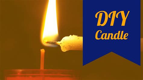 Want To Make A Diy Candle At Home Watch This Video To Find Out How Diy