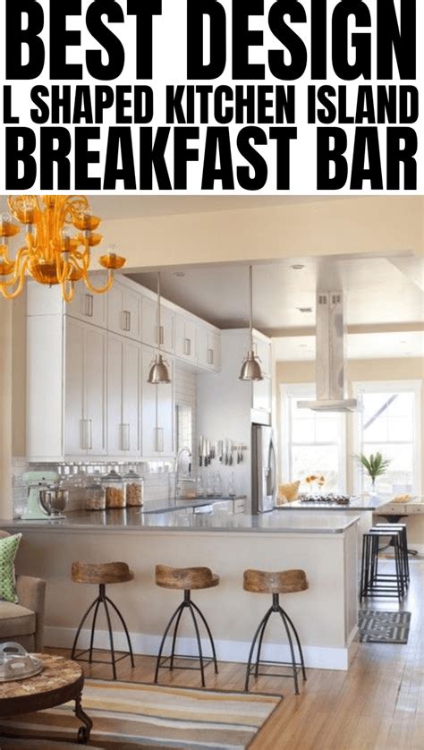 While the dining room is the official area. What are the Best L Shaped Kitchen Island Breakfast Bar ...